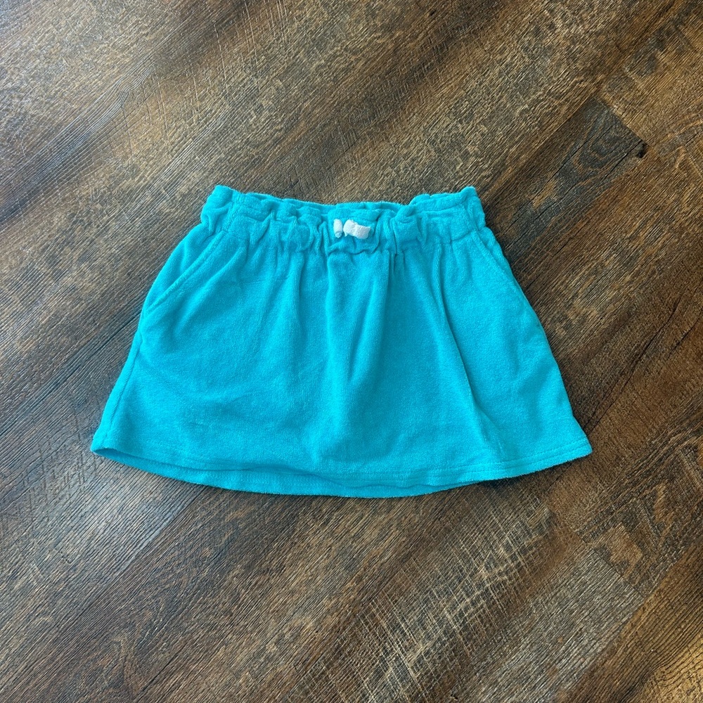 Cat & Jack Vibrant Blue Terry Cloth Skort